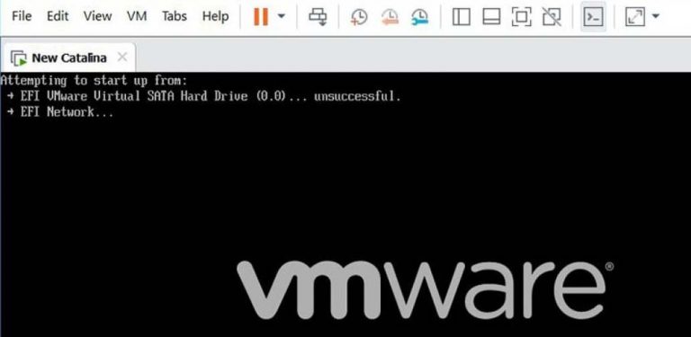 How to Fix macOS Catalina Errors to Install on VMware on Windows PC ...