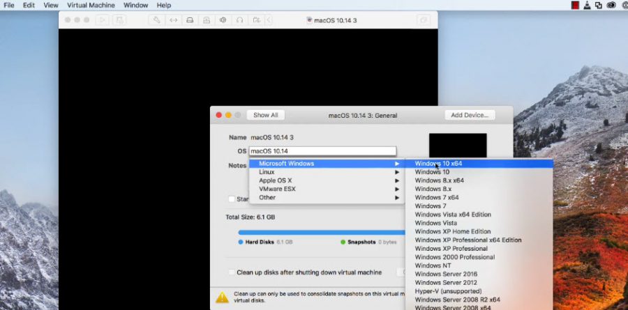 Install macOS 10.15 Catalina on VMware Fusion