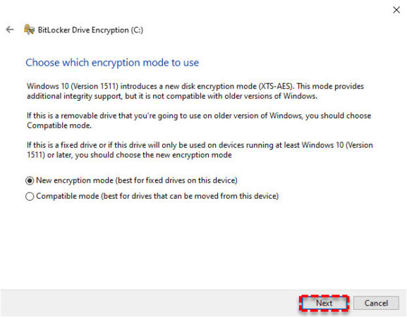 encrypt files on windows 10