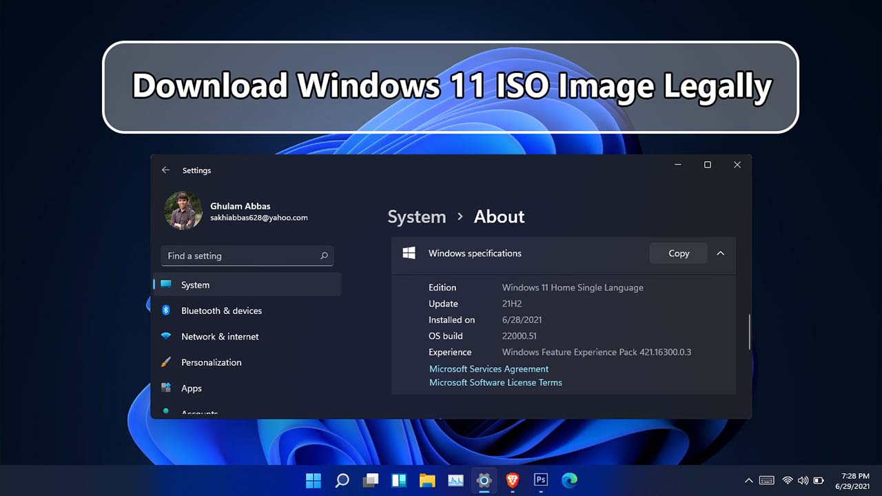 Download Windows 11 Iso Image Legally For Free Windows 11 Insider Preview Intozoom