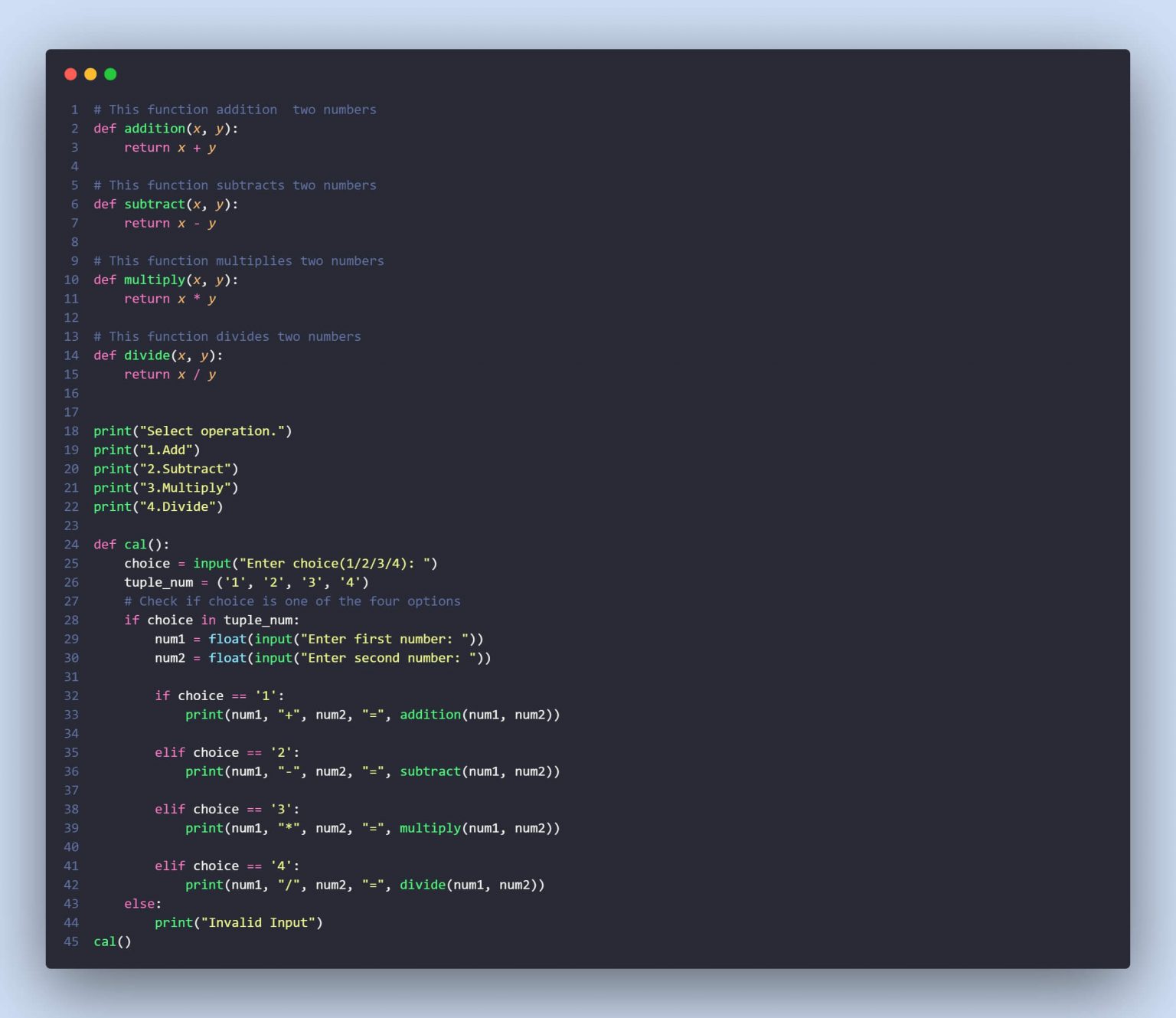 How to Create a Calculator using python in 2022? – INTOZOOM