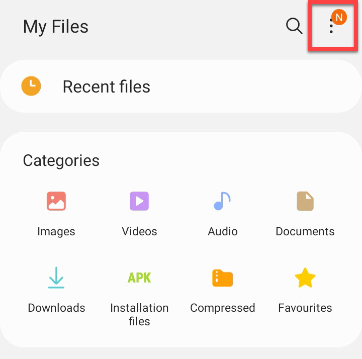 Where is recycle bin/Trash & How to empty recycle Bin on Samsung?