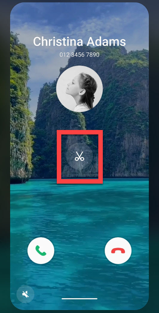 How to change call screen background on one UI 4.0 (Android 12