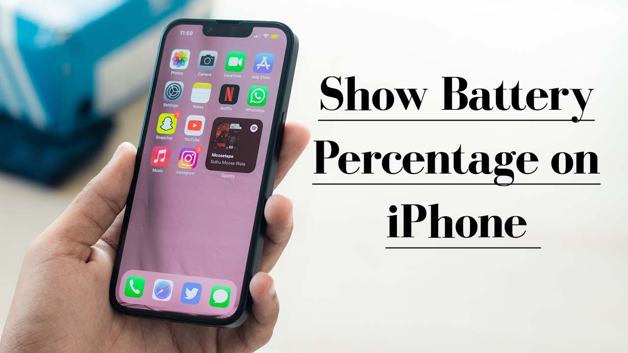 Show battery to 12 how iphone percentage on