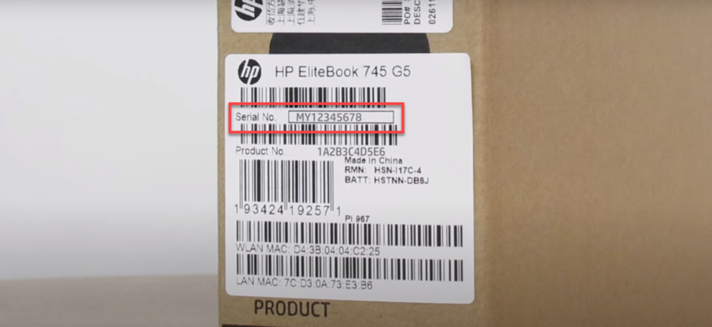 How to quickly find the HP Laptop Serial number on windows 11 in 4 easy ways