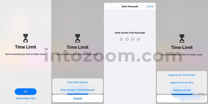 lock iPhone Apps using Screen Time