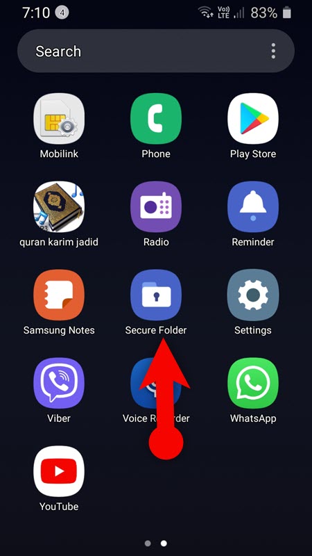 Easily Hide Apps on Samsung Phone