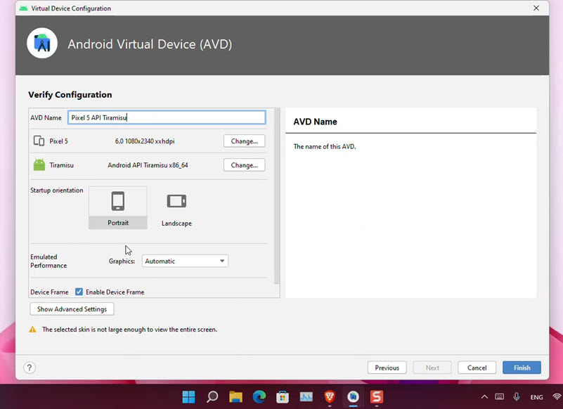 Install Android 13 on Windows