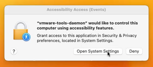 Enable drag and drop between macOS Ventura on VMWare and Windows host