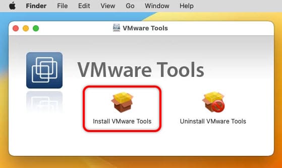 Install VMWare Tool on macOS Ventura