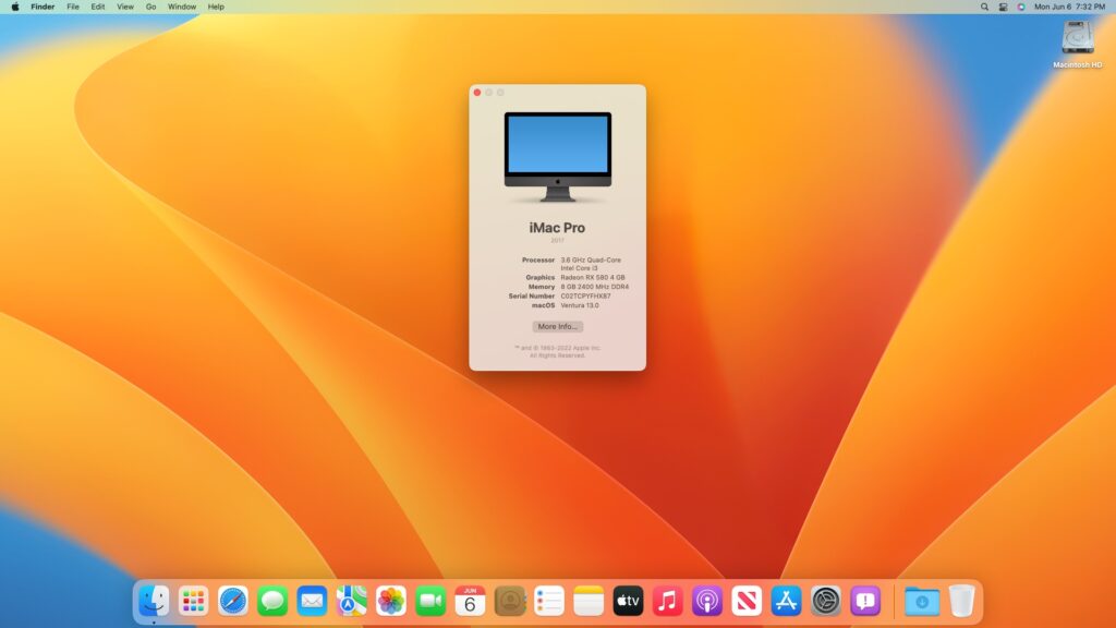 Install macOS Ventura on PC- Hackintosh